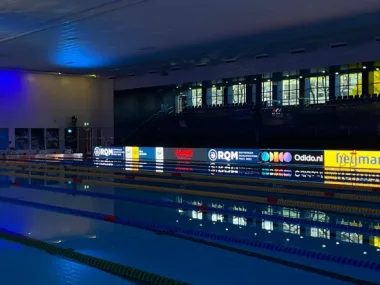 LED-boarding voor zichtbaarheid sponsoren