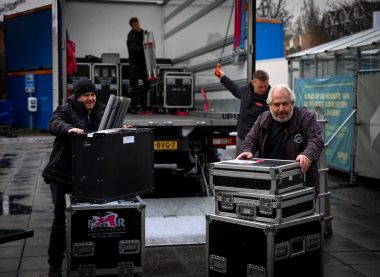 Uitladen van audiovisueel apparatuur