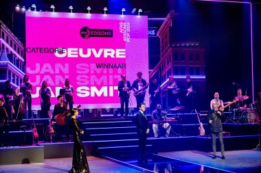 Podium Edisons 2024 met Jan Smit