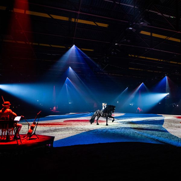 Geavanceerde projectie voor theaterproductie
