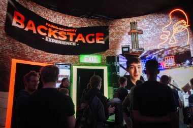 Druk in de Faber backstage experience