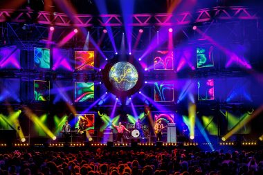 Disco style stage Bee Gees Forever