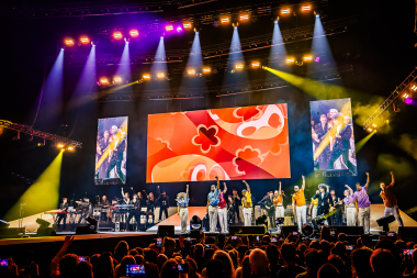 Live registratie van show in Rotterdam Ahoy