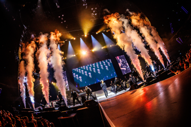 LED-schermen voor liveshow Rotterdam Ahoy