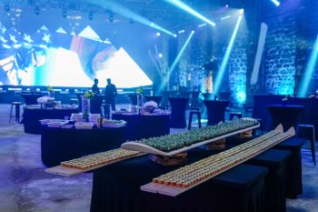 Creatieve aankleding evenement