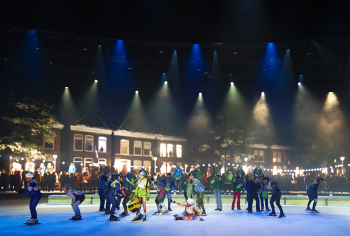 Scene uit Musical De Tocht