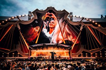 Publiek in beeld gebracht tijdens liveshow