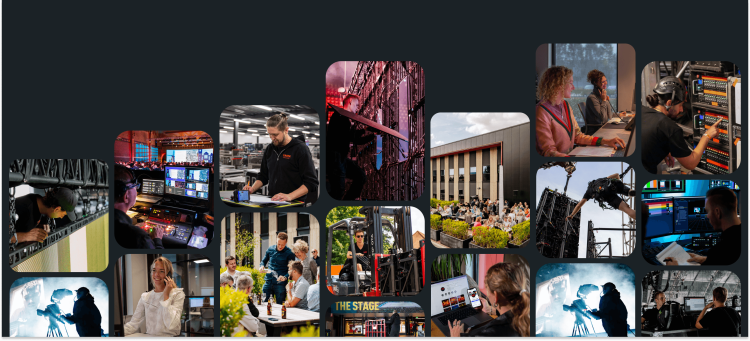 Sfeerbeeld werken bij Faber Audiovisuals