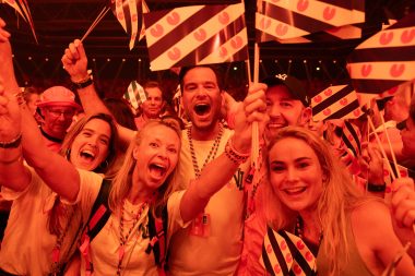 Friese supporters in het TeamNL Huis