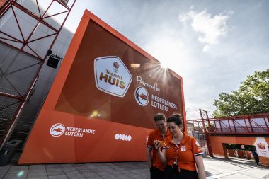 Outdoor LED-scherm TeamNL Huis Parijs