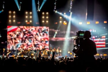 Live camera solutions for music event