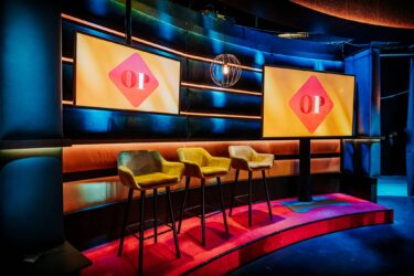 Broadcast and talkshow studio Op1
