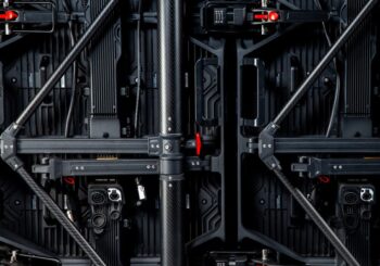 Close-up photo ROE Black Quartz 4.6 LED panel