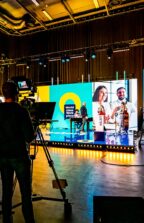 Effectory studio for an online corporate event