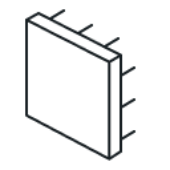 Modular indoor panel icon