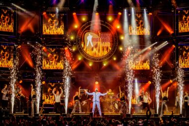 The Tribute Band Live Concert LED scherm