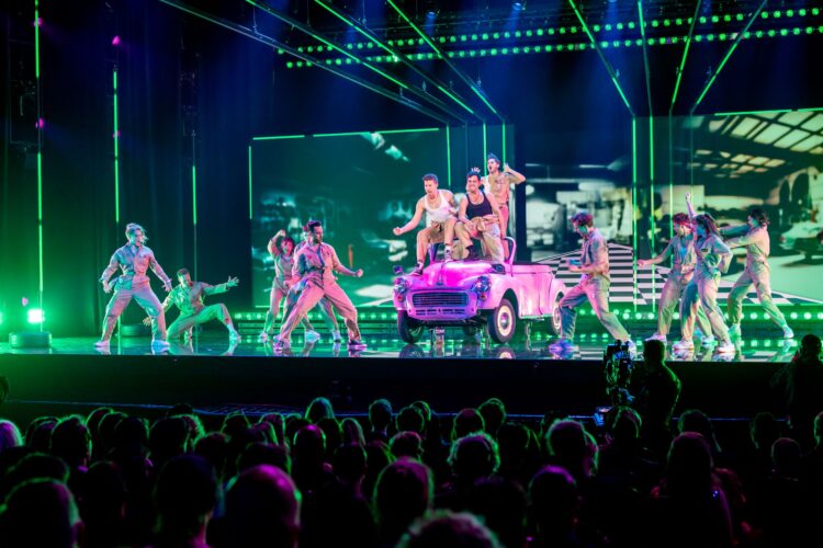 Musical show LED scherm