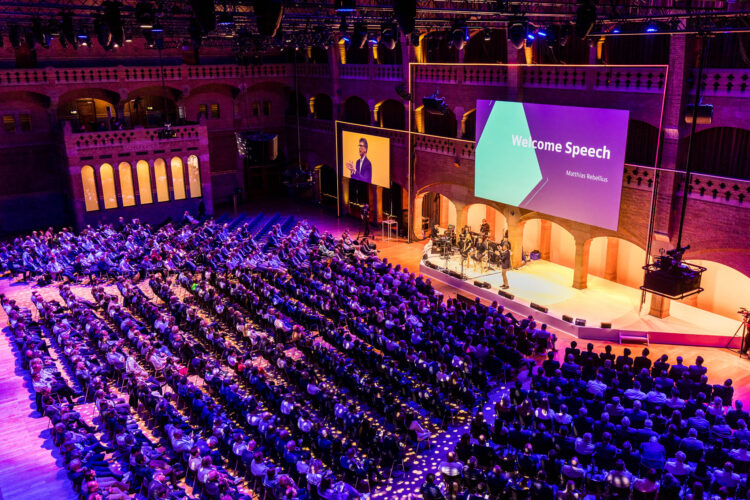 Corporate event at Beurs van Berlage Amsterdam