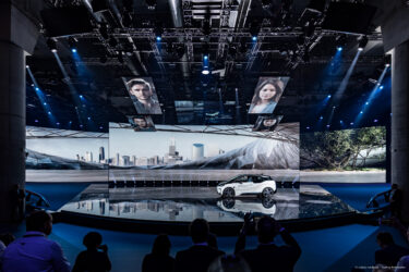 BMW corporate event LED screen