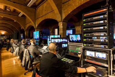 Live recording business event