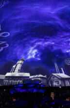 Merck 350 festakt Jazzunique projection mapping