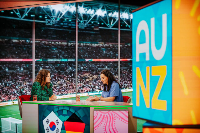 Detail presenters NOS Women's World Cup 2023