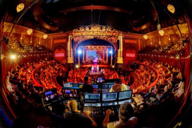 Content playout and production Musical Awards event