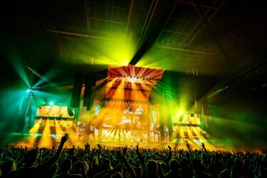 LED screens music concert