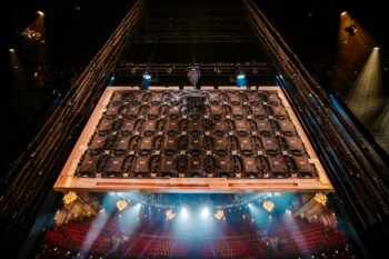Hanging LED wall at Gouden Televizier-Ring Gala 2023
