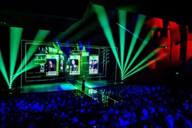 Live show video screen