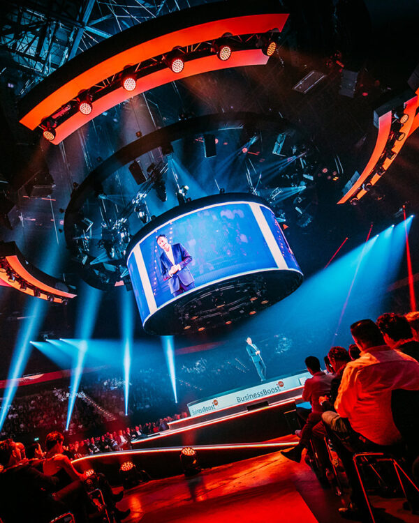 Business Boost Live large corporate event