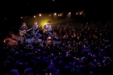 Acoustic setting live concert Amsterdam