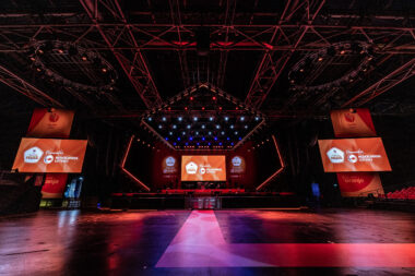 Indoor LED screens for TeamNL House Paris