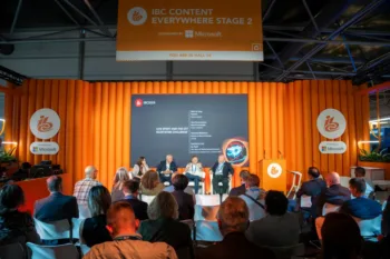 Informative paneltalk during IBC2024