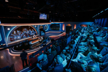 Television studio with audience The Netherlands