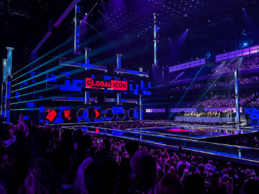 Industrial stage design by Nathan Paul Taylor